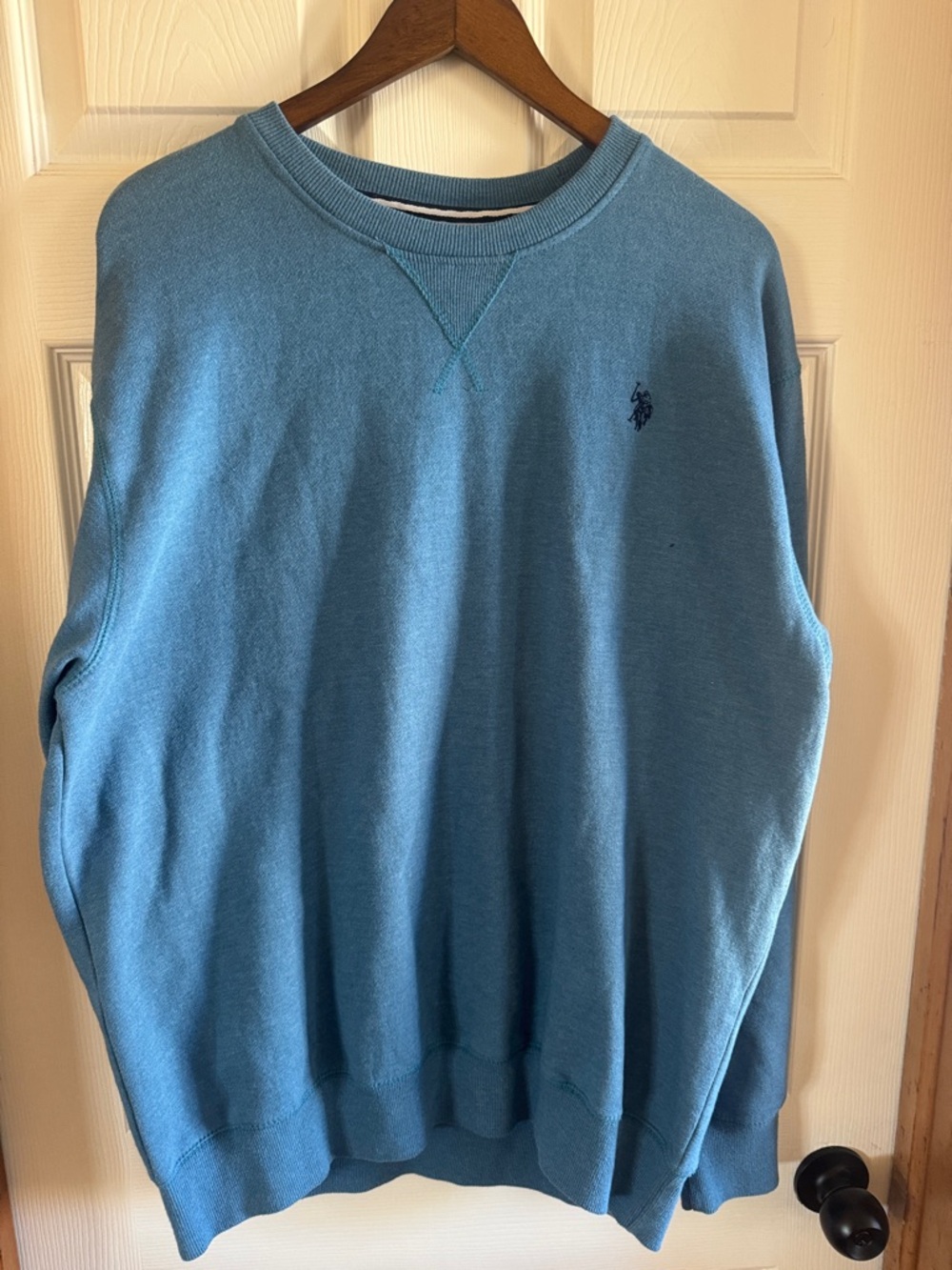 Polo by Ralph Lauren Teal Crewneck Sweatshirt - Picture 1 of 5